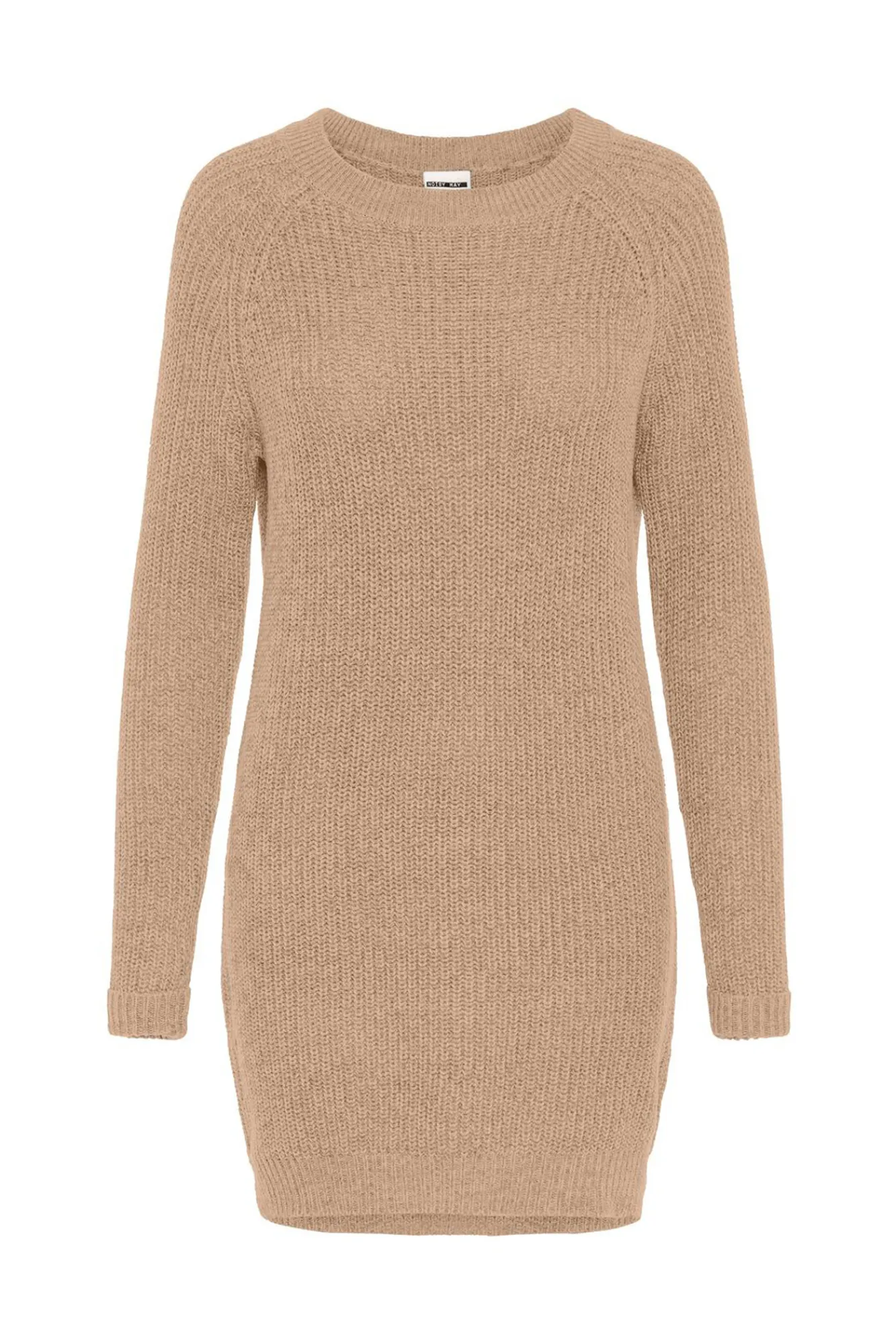 Noisy May Vestido De Punto Marron Medio New