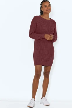 Noisy May Vestido De Punto Morado Hot