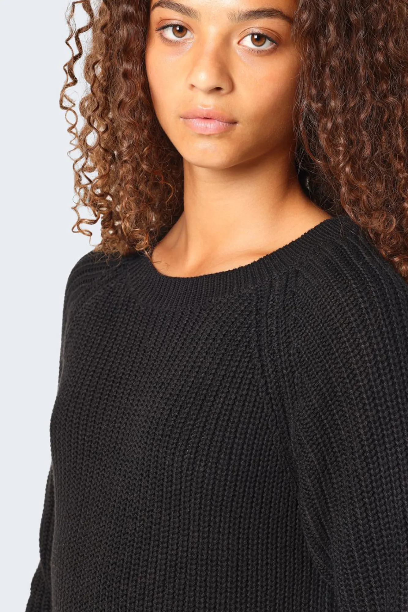 Noisy May Vestido De Punto Negro Best