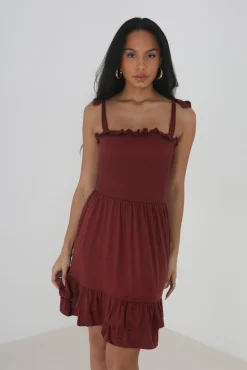 Brave Soul Vestido De Tirantes Y Cuerpo Nido De Abeja Azul Claro Clearance