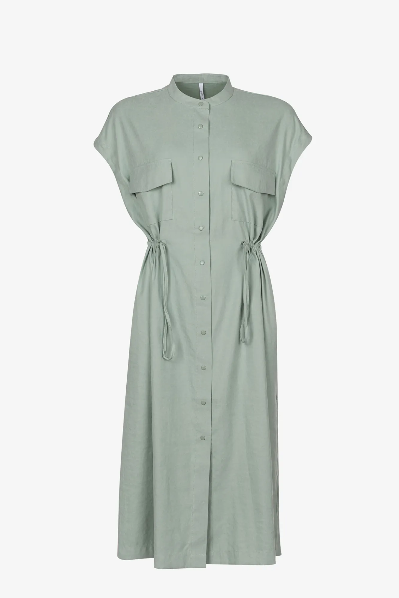 Tiffosi Vestido Efecto Piel De Melocoton Verde