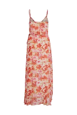 Vila Vestido Envolvente De Tirantes Gris Hot