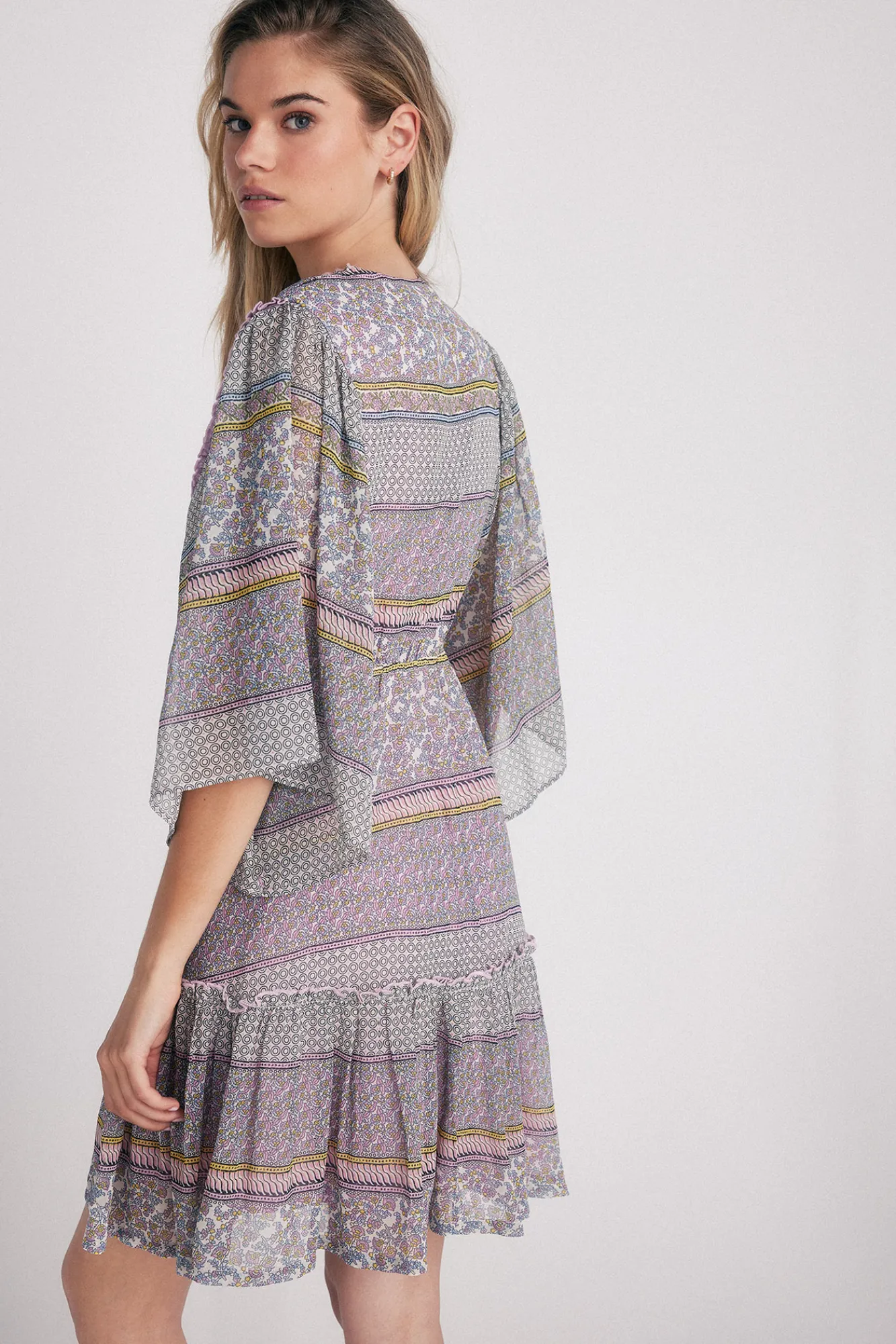 Slowlove Vestido Estampado Multicolor Sale
