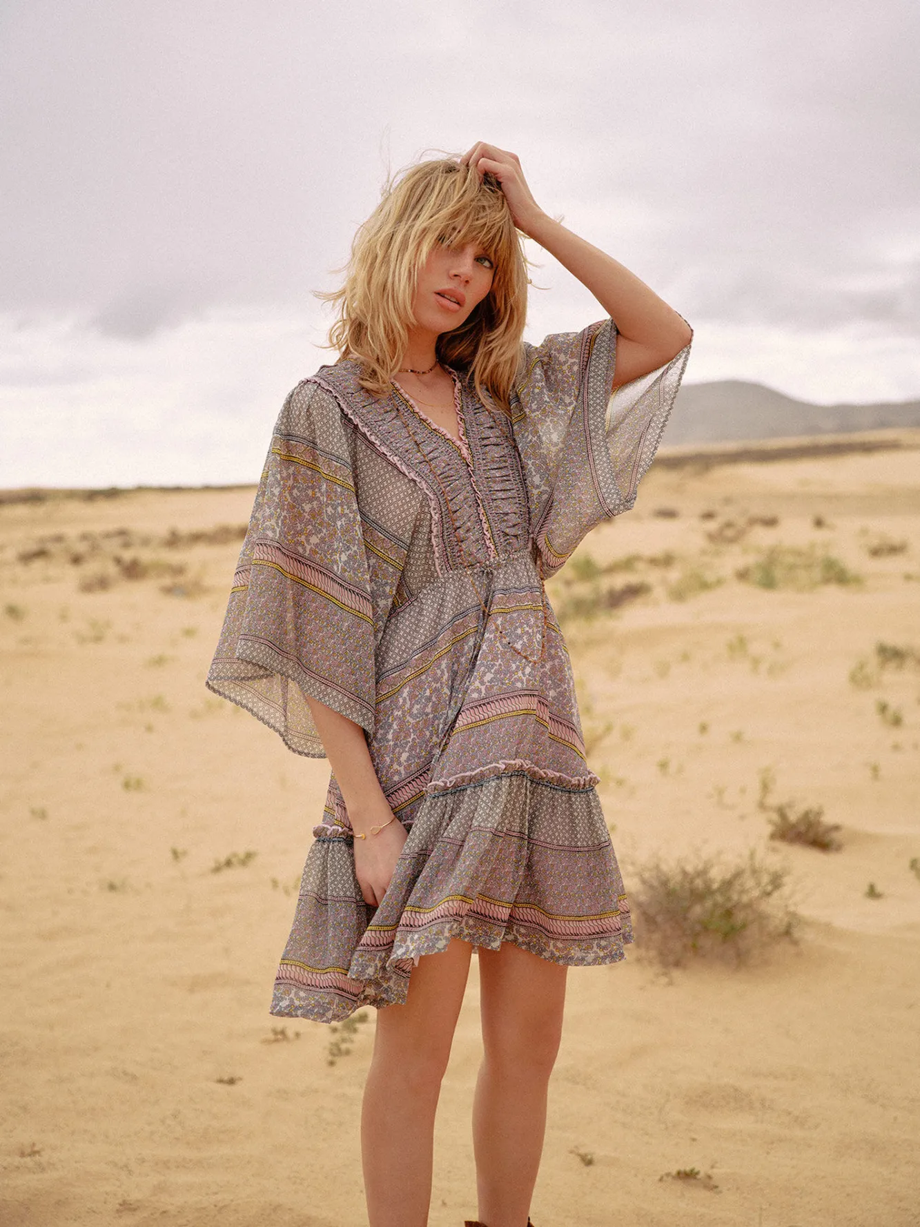 Slowlove Vestido Estampado Multicolor Sale