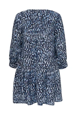 JDY Vestido Estampado Corto Azul Claro Sale