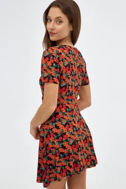 Inside Vestido Estampado Floral Beige Online