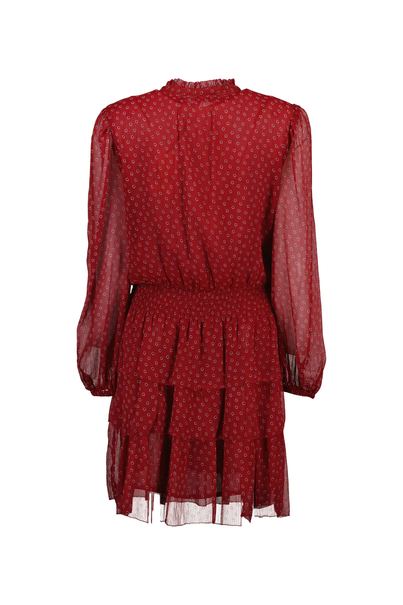 Pepe Jeans Vestido Estampado Floral Delia Granate