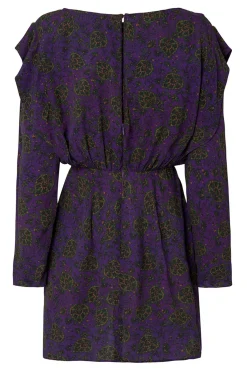 Slowlove Vestido Estampado Manga Larga Multicolor Hot