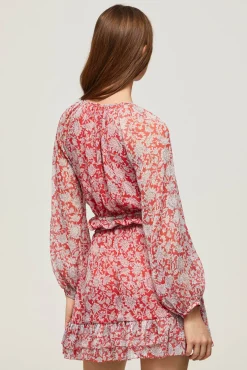Pepe Jeans Vestido Estapado Corto Con Manga Larga. Multicolor Online
