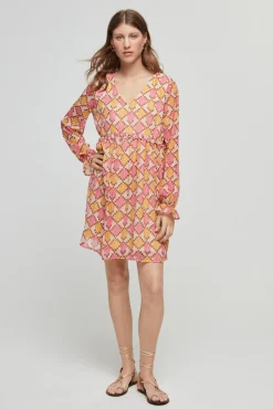 JDY Vestido Fluido Corto Blanco Online