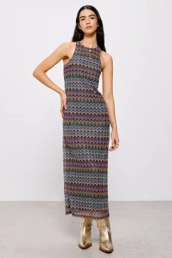 High Spirits Vestido Gaia Navy New