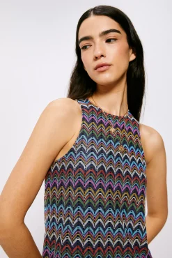 High Spirits Vestido Gaia Navy New