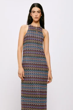 High Spirits Vestido Gaia Navy New