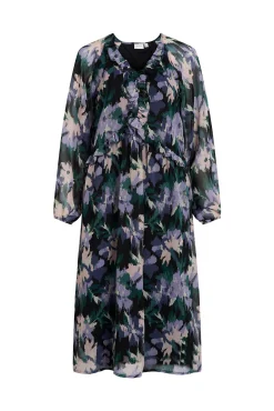 Vila Vestido Holgado Negro Online
