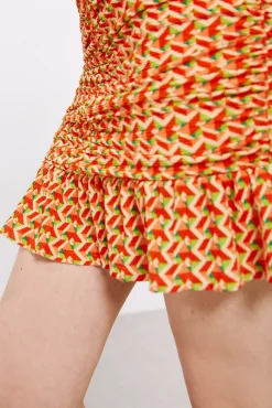 High Spirits Vestido Julieta Naranja Clearance