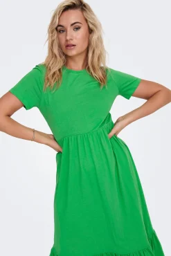 Only Vestido Largo Verde Sale