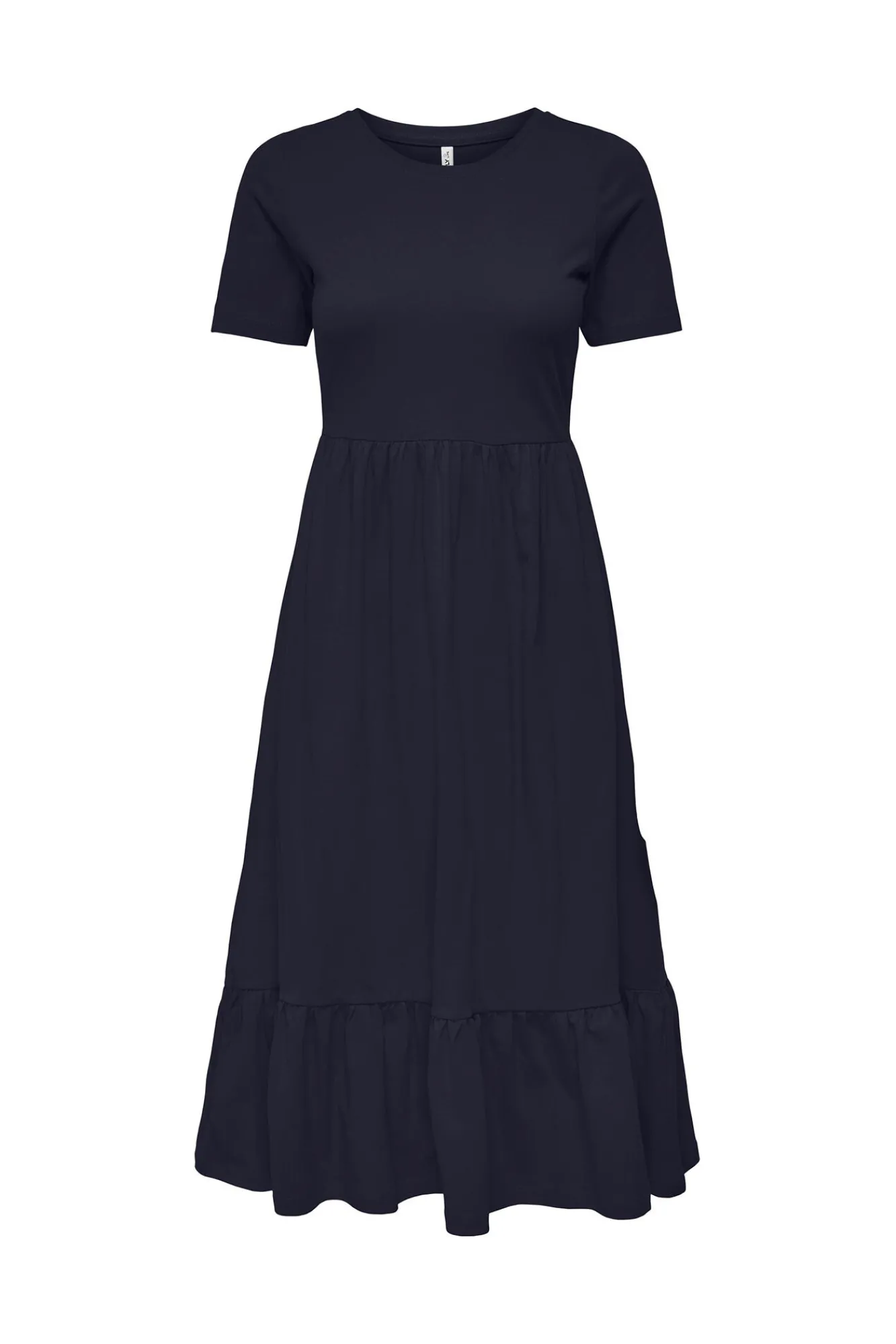 Only Vestido Largo Azul Medio New
