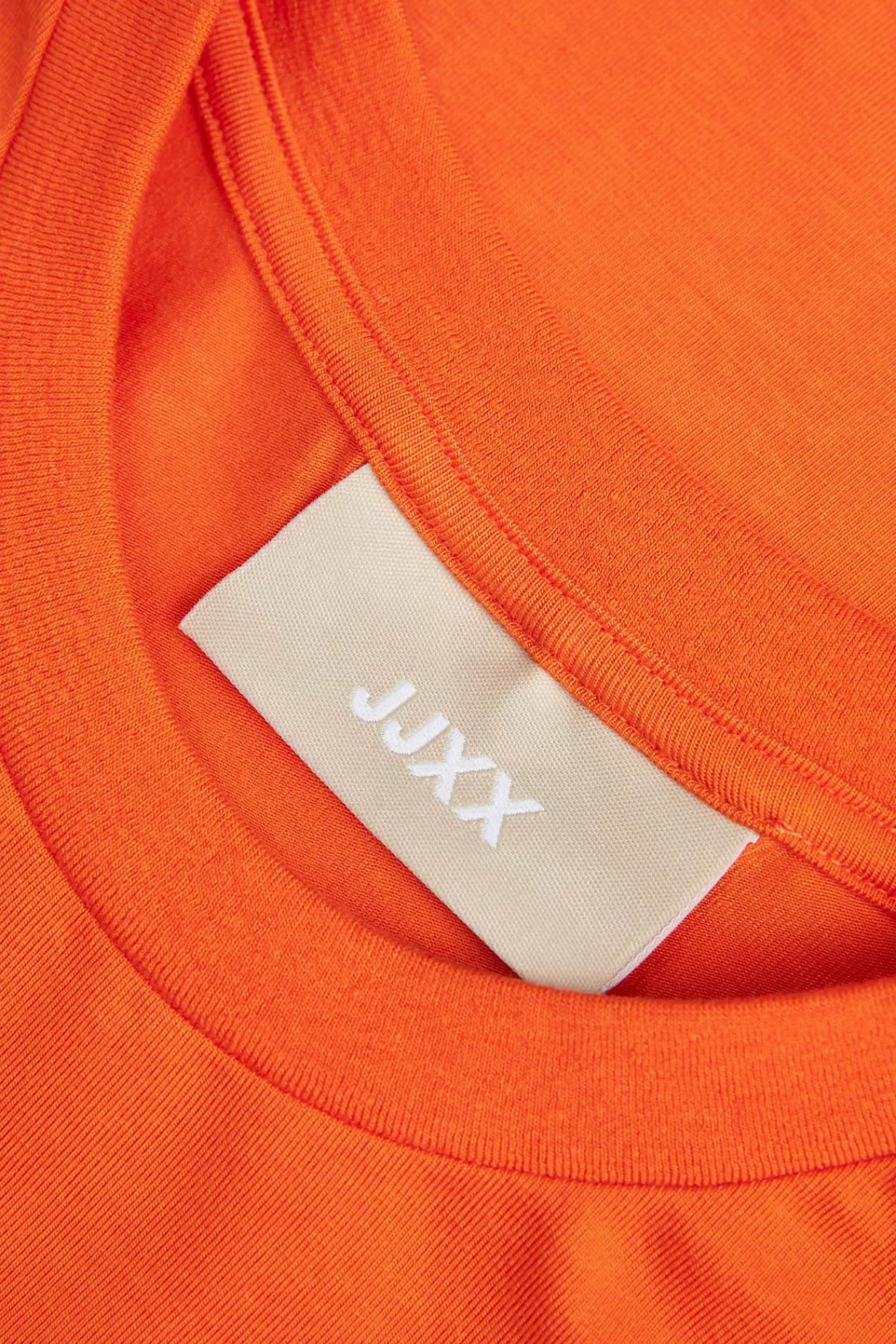 Jack & Jones Vestido Largo Con Lyocell Naranja Hot