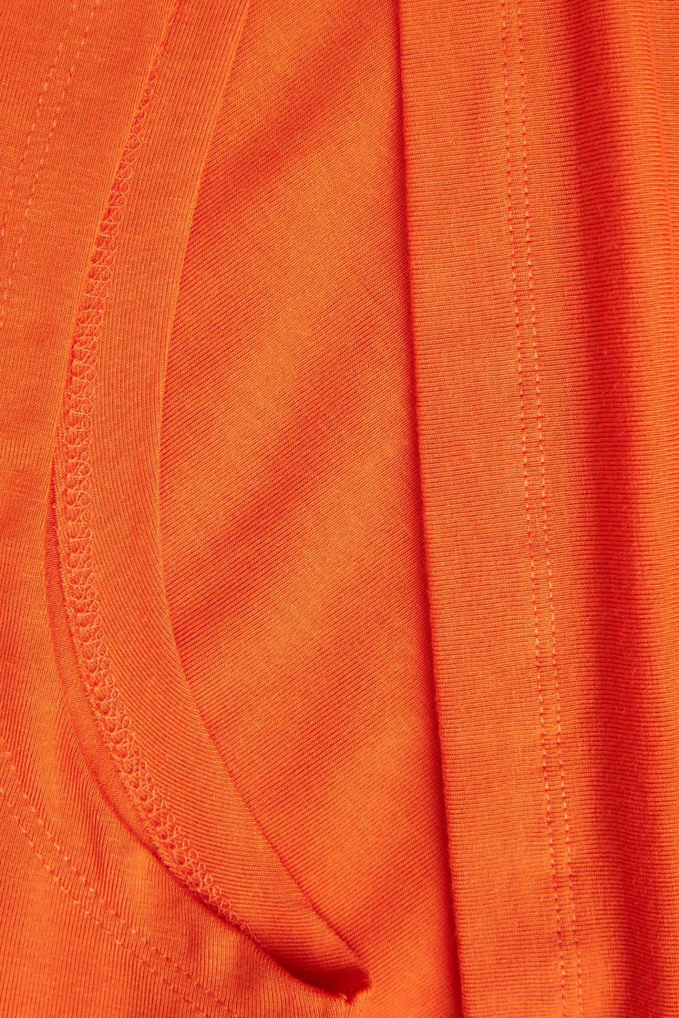 Jack & Jones Vestido Largo Con Lyocell Naranja Hot