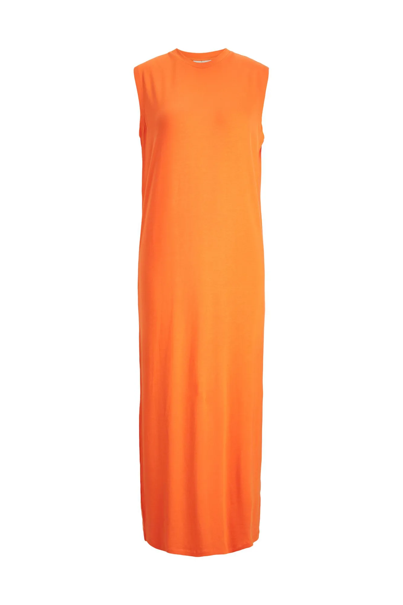 Jack & Jones Vestido Largo Con Lyocell Naranja Hot