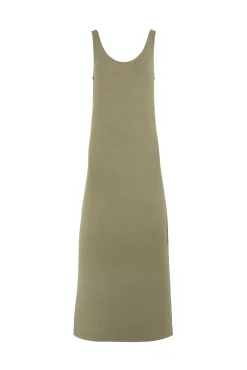 Pieces Vestido Largo De Mujer. Verde Clearance