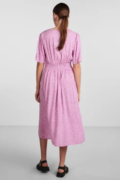 Pieces Vestido Largo De Mujer. Morado Hot