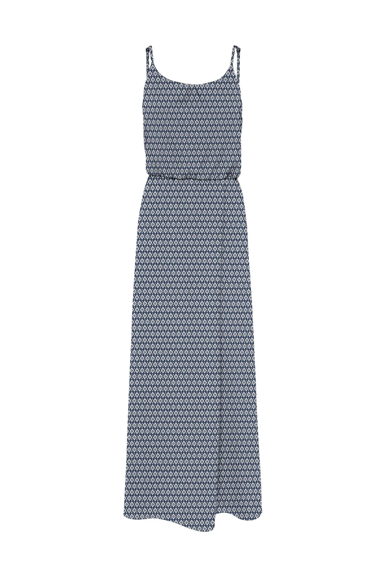 Only Vestido Largo Estampado Tirantes Azul Medio Online