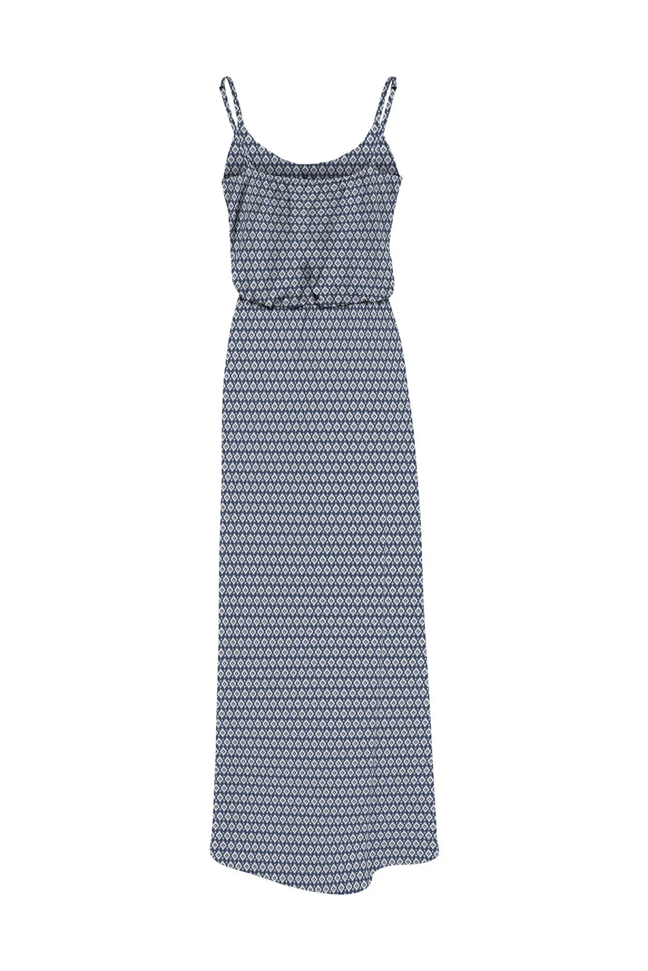 Only Vestido Largo Estampado Tirantes Azul Medio Online