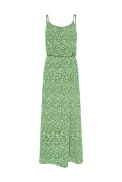 Only Vestido Largo Estampado Tirantes Verde Outlet