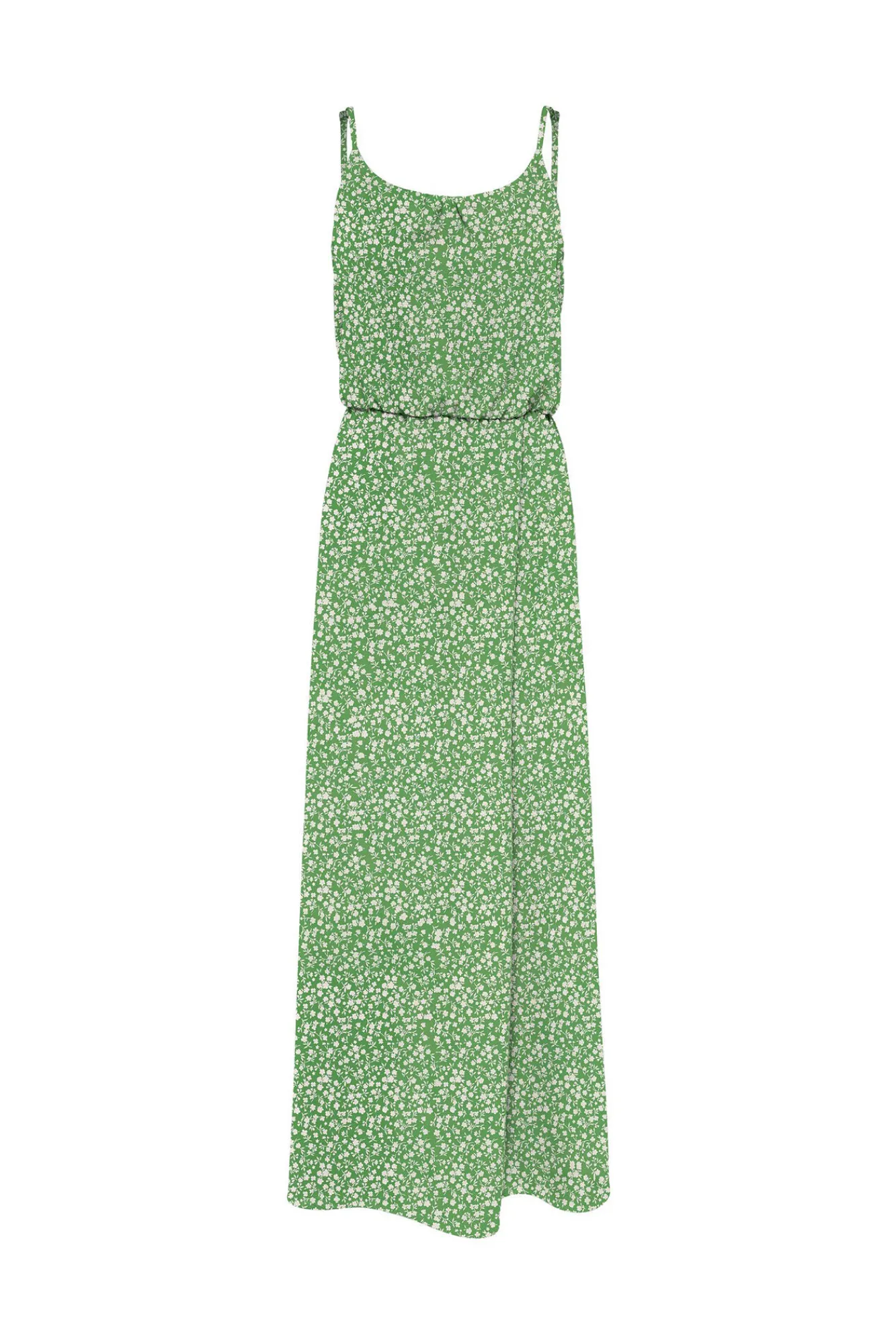Only Vestido Largo Estampado Tirantes Verde Outlet