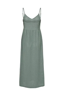 JDY Vestido Largo Fluido De Tirantes Verde Online