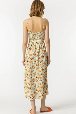 Tiffosi Vestido Largo Granada Naranja Sale