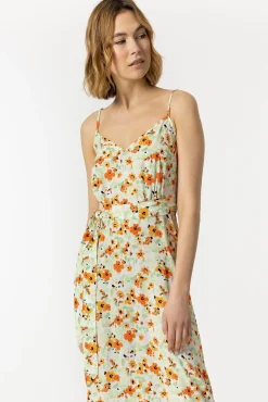 Tiffosi Vestido Largo Granada Naranja Sale