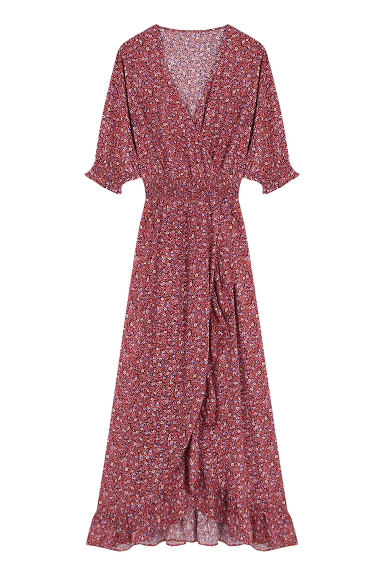 Women'secret Vestido Largo Hindu Estampado Hot