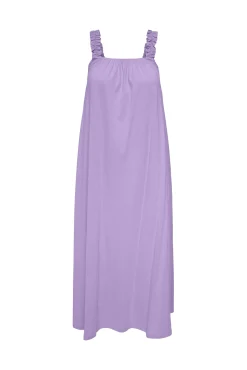 Only Vestido Largo Sin Mangas Morado Sale