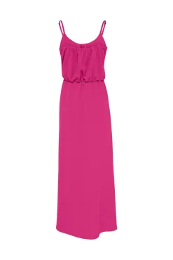 Only Vestido Largo Tirantes Rojo Sale
