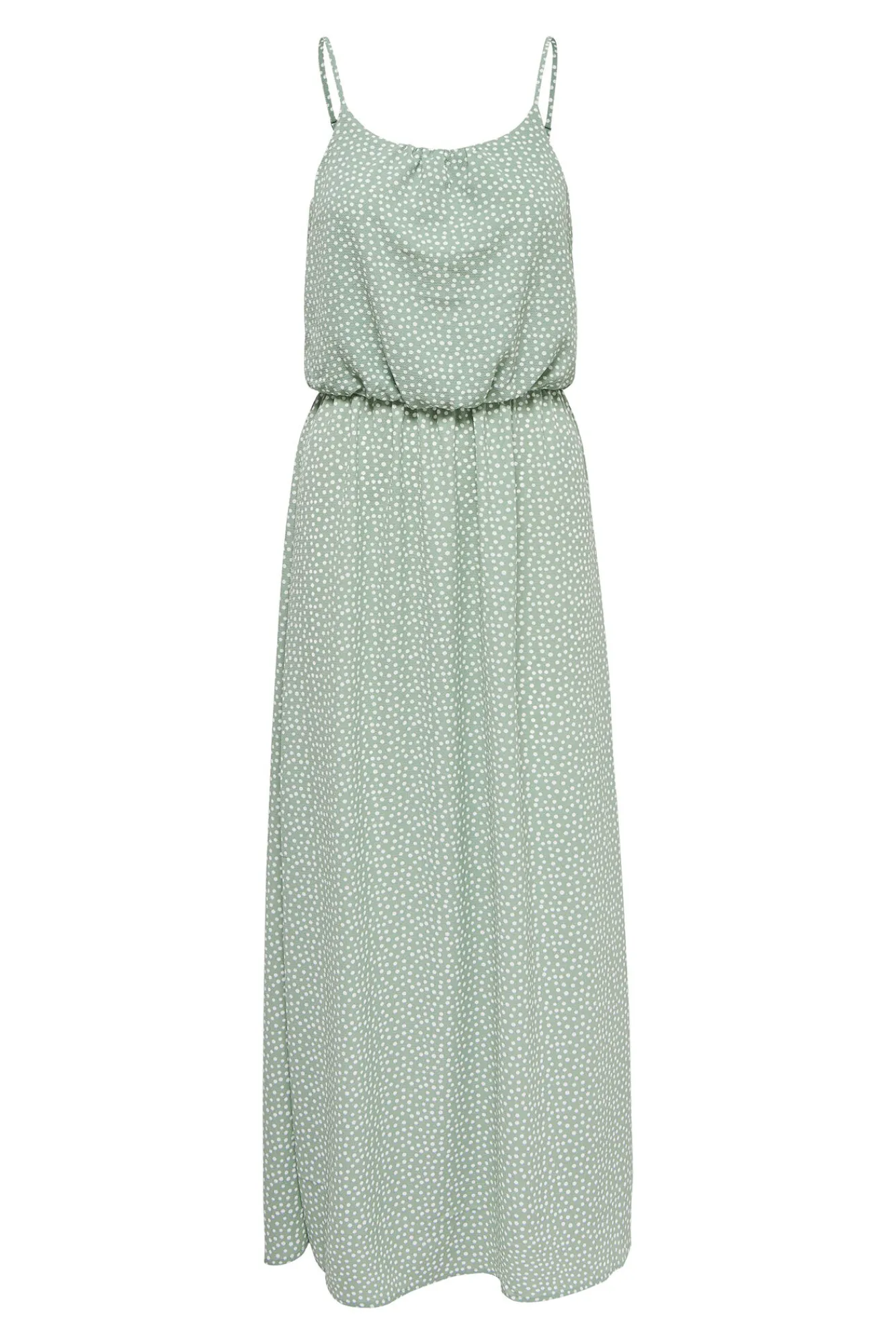 Only Vestido Largo Tirantes Verde Outlet