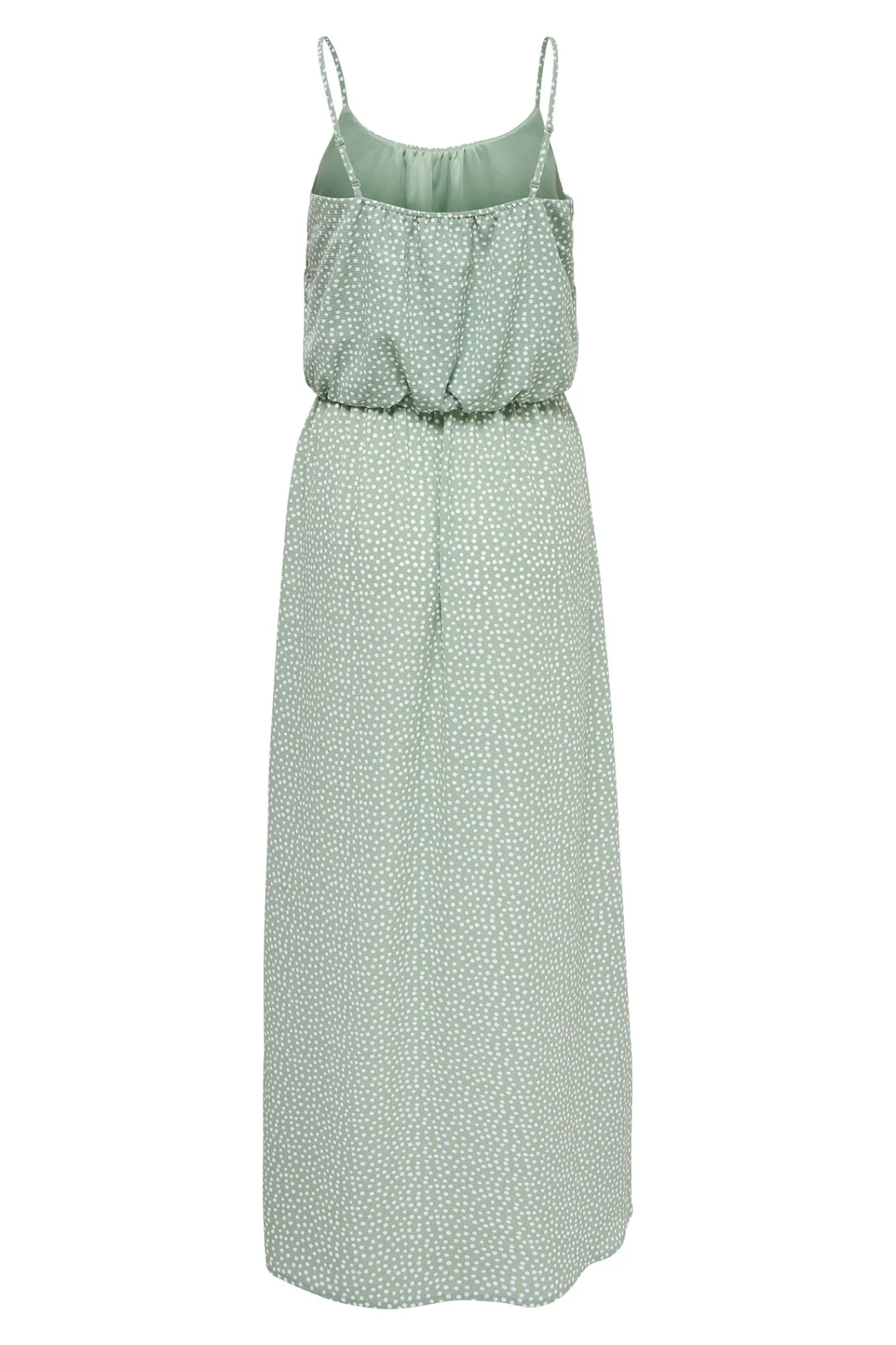 Only Vestido Largo Tirantes Verde Outlet