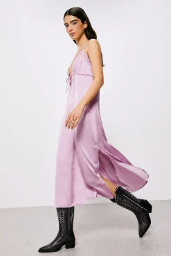 High Spirits Vestido Lavender Morado Outlet