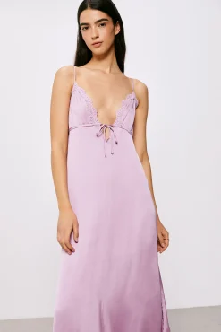 High Spirits Vestido Lavender Morado Outlet
