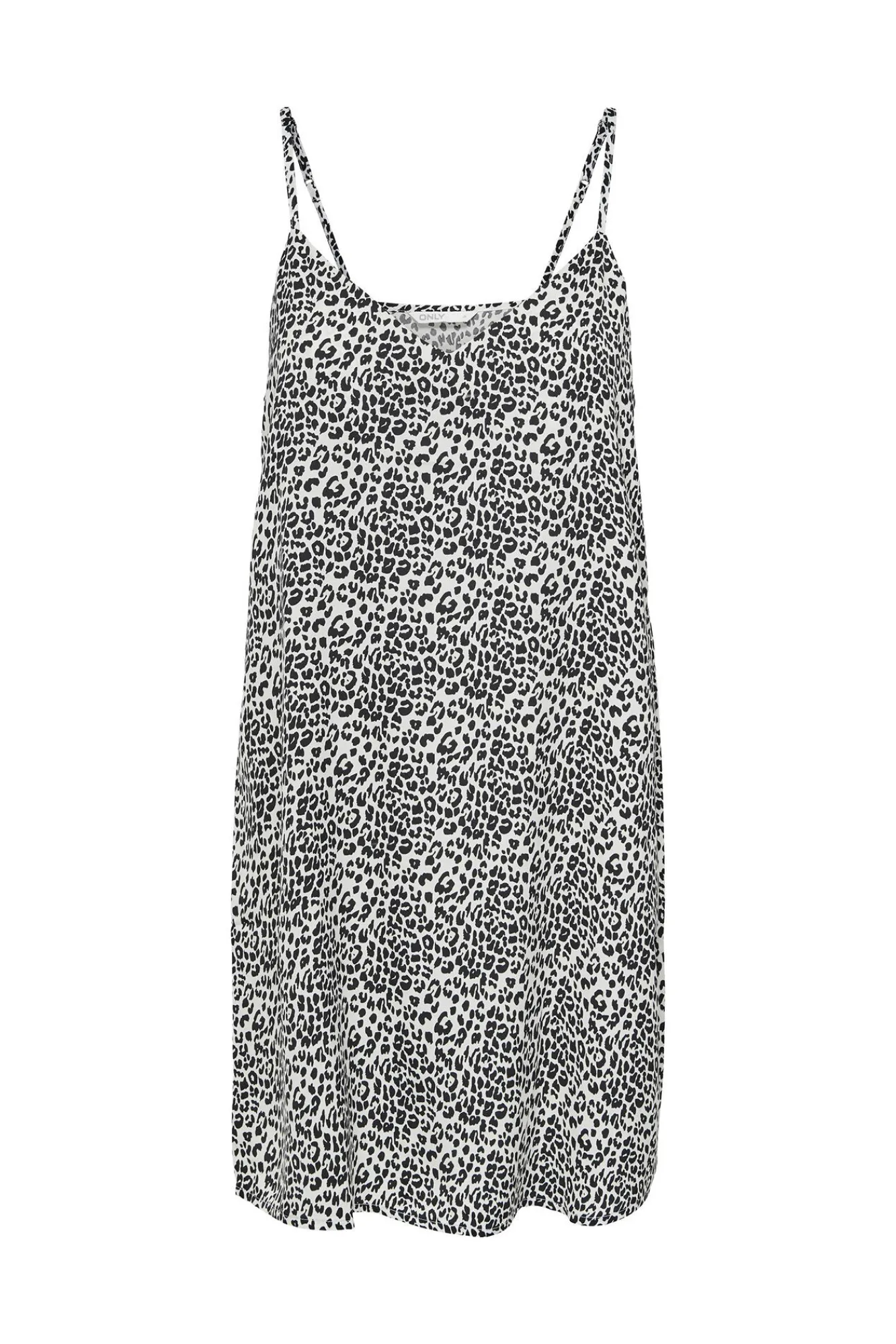 Only Vestido Lencero Corto Blanco Hot