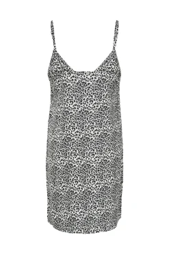 Only Vestido Lencero Corto Blanco Hot