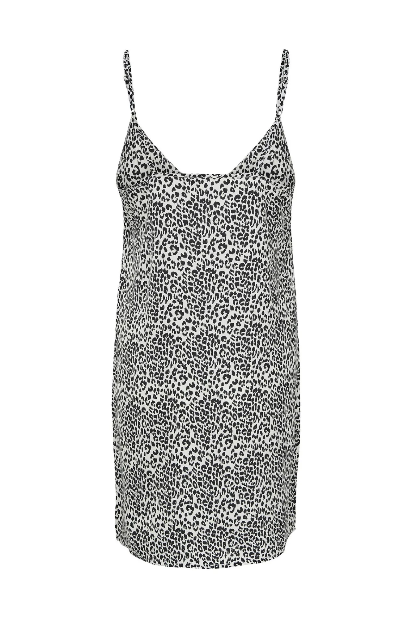 Only Vestido Lencero Corto Blanco Hot