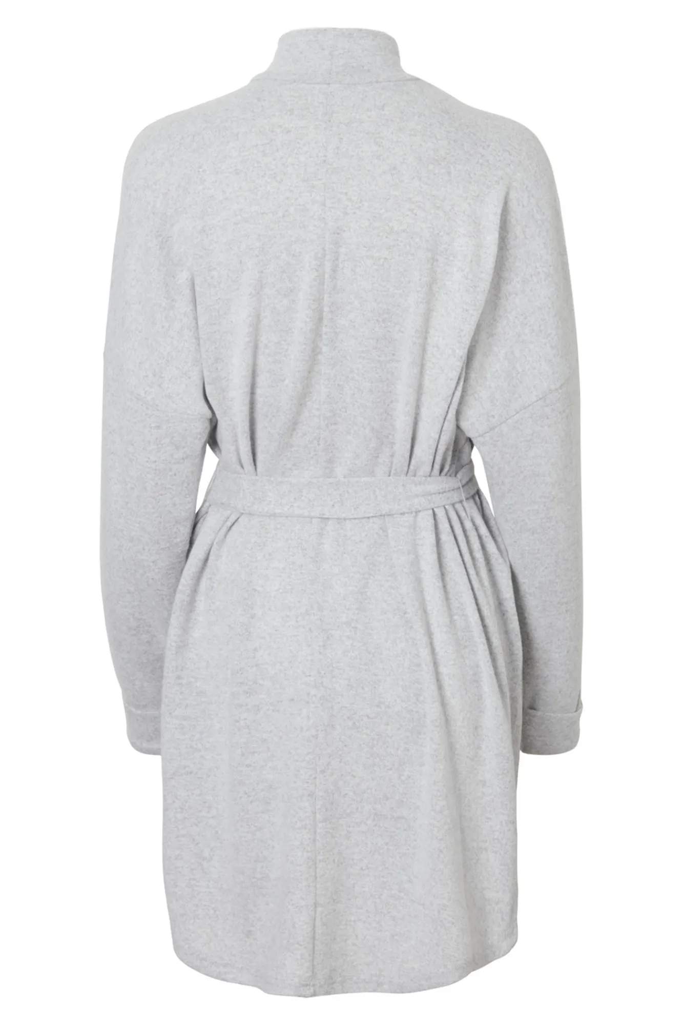 Noisy May Vestido Manga Larga Gris Claro