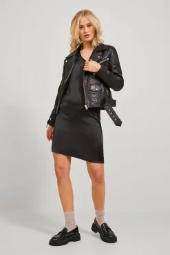Jack & Jones Vestido Midi Negro