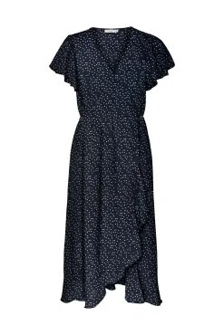 JDY Vestido Midi Gris Oscuro Best