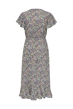 JDY Vestido Midi Negro Best
