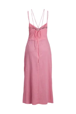 Jack & Jones Vestido Midi Morado Sale