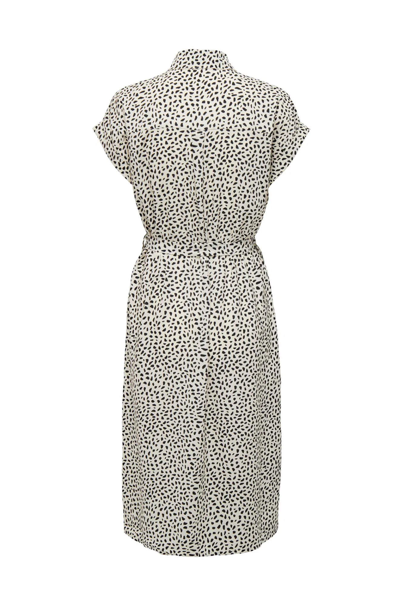 Only Vestido Midi Camisero Blanco Clearance
