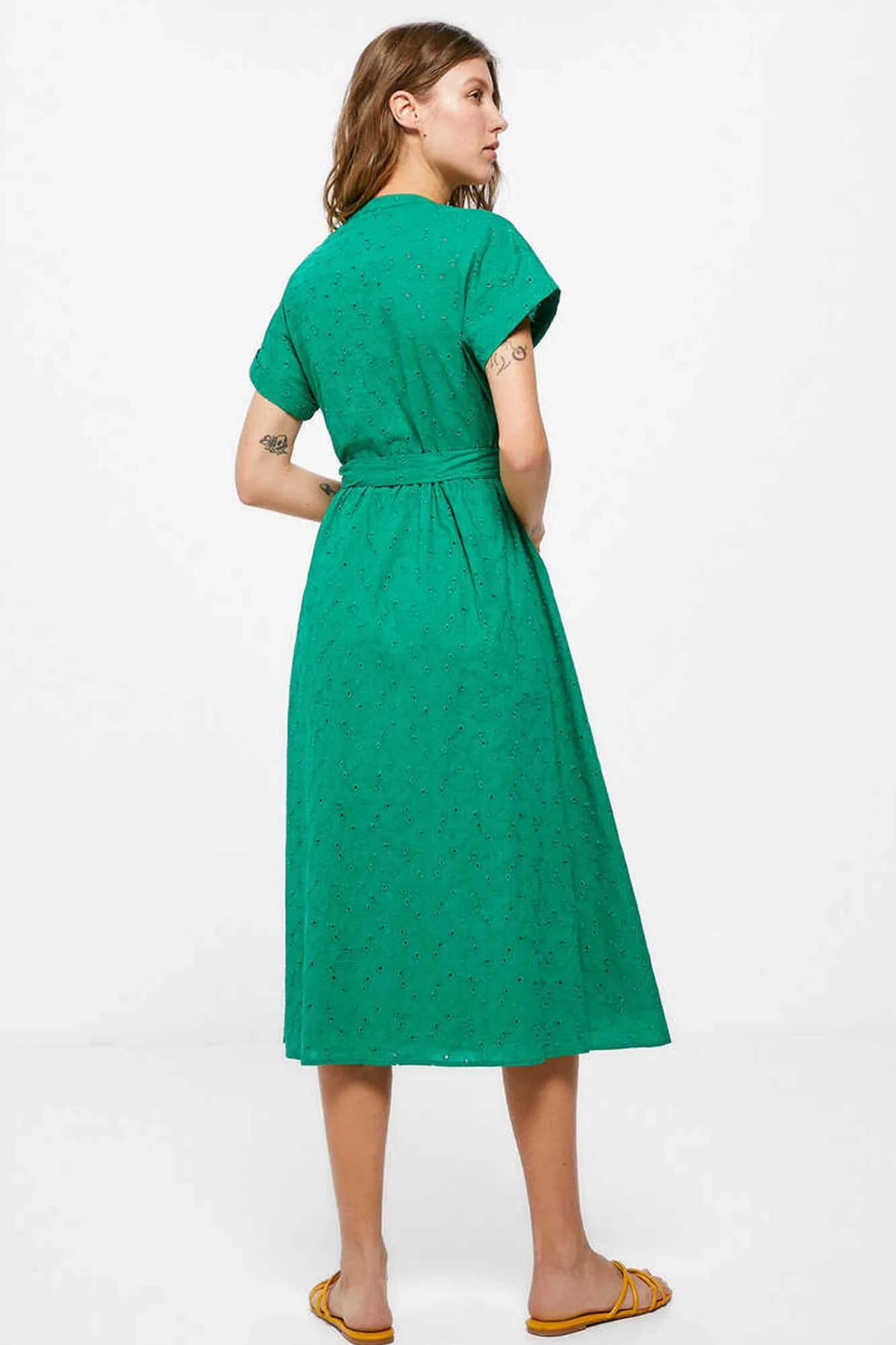 * Vestido Midi Camisero Shiffly Botella Discount